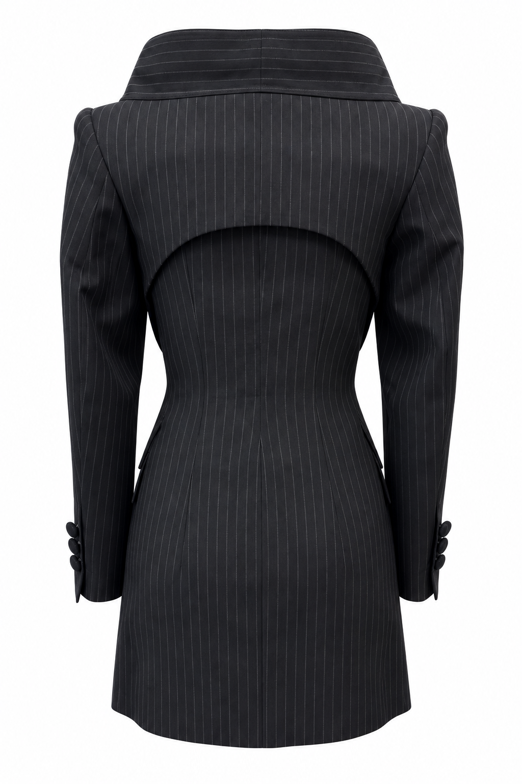 Open Wound Neckline Dress