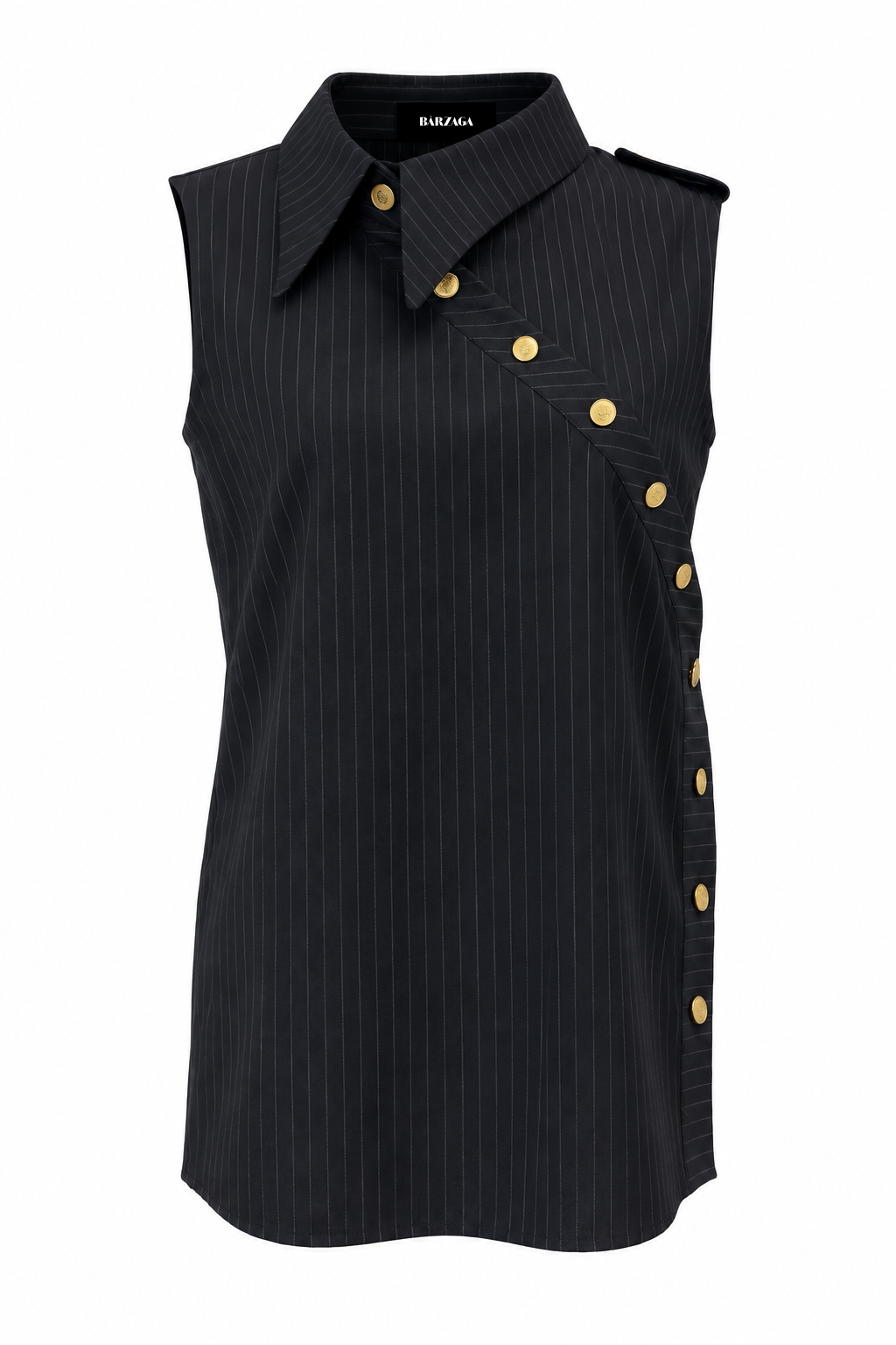 Broken Axis Sleeveless Shirt