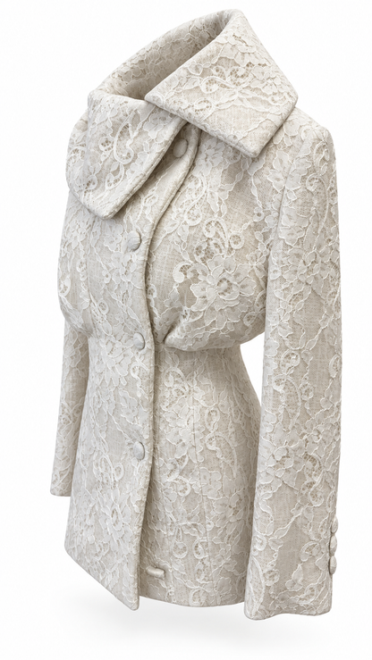 The Shell Neck Dress Jacket